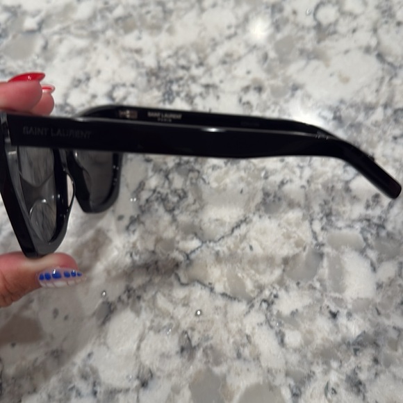 Saint Laurent Black Sunglasses - Picture 6 of 7